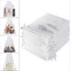 thumbnail image 2 of 100pcs 4x6" (10x15cm) Sheer Organza Bags, White Wedding Favor Bags, 2 of 5