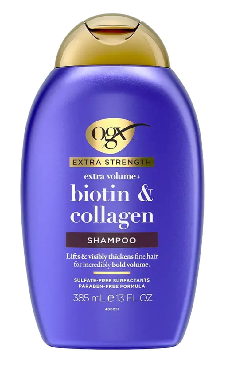 OGX Volumizing Biotin Collagen Shampoo for Fine Thin Hair Nourish