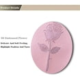 thumbnail image 2 of Phone Case for Google Pixel 6 Pro,Rose Flower Luxury Flip Leather Cover with ID Credit Card Holde Slot Cash Pocket [Wrist Strap][Kickstand] Wallet Case for Google Pixel 6 Pro RS Pink, 2 of 7