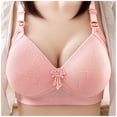 thumbnail image 2 of LEEYNEER Bras for Women  Women‘S Plus Size Bra No Steel Ring Push Up Underwear Vest-Style Sleep Bra, 2 of 5
