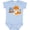 AE-Light Blue, variant on Just a Wee Bit Wild Cute Tiger Cub Boys or Girls Baby Bodysuit