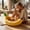 Yellow-M, variant on Cute Banana Pet Bed Soft Cozy Kitty Dog Sleeping Mat for Cats Small Dogs Indoor Rest Lounge Crate Sofa Pet Supplies Fun Washable(M)