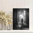 thumbnail image 2 of Noir Detective Foggy Alley Canvas Wall Art，Bar Study Decor for Living Room Bedroom Office Hotel, 2 of 8