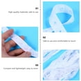 thumbnail image 4 of Miangastore Sew On Snap Fasteners 1 Set White Plastic Polyester Fabric for Baby Clothing Hand Crafts Fastening, 4 of 8