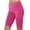 Hot Pink, variant on Uaswgudfs Mid-Thigh Yoga Shorts for Women - Stretchy Gym Activewear with Front Pockets & Mobility Support Black XL