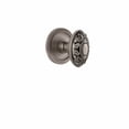 thumbnail image 5 of Grandeur 810557 Circulaire Solid Brass Rose Dummy Door Knob Set - Brass, 5 of 6