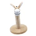 thumbnail image 1 of GROWTH TANK 10" Tall Animal Shaped Cat Scratching Post Kitten Climbing Tree Sisal Rope, 1 of 9