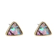 thumbnail image 3 of Xihbxyly Pendientes de Abulón Coloridos, Joyería con Diseño Triangular, Accesorios de Aleación Llamativos, Elegancia de Moda, Regalo para Fiesta, Boda, Compromiso, Imprescindible para Una Salida Noct, 3 of 7