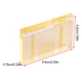 thumbnail image 2 of Adjustable Ruler Phonograph Alignment Accessory Measuring Tools Record Contrast Protractor High Anti-Break, 2 of 7