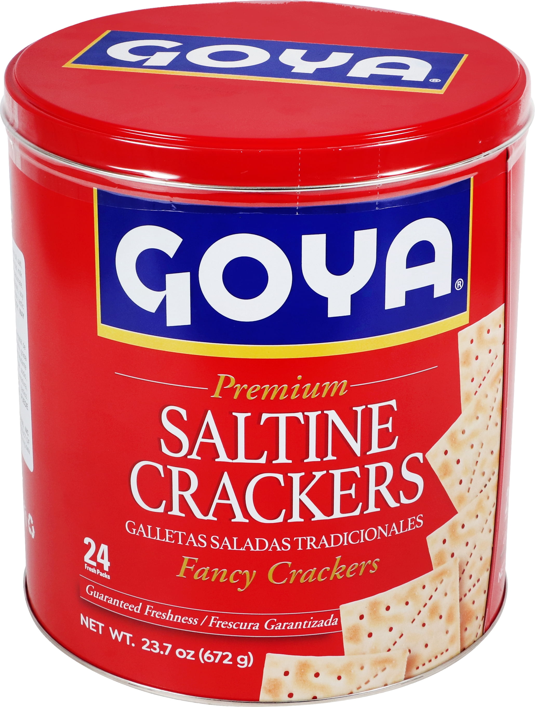Goya Saltine Crackers, Red Tin, 10.5 oz