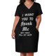 thumbnail image 3 of Quiero que me azotes Sarcástico Sumiso Vestido suelto de bolsillo Conjuntos elegantes de mujer Vestido de verano Mujer 2025 Ropa de mujer de moda, 3 of 7