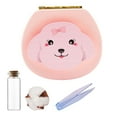 thumbnail image 3 of Caja de almacenamiento de dientes CUTICAT Recuerdo de madera rosa, 3 of 8