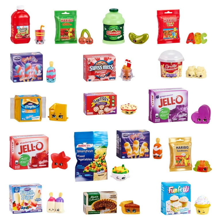 Shopkins Real Littles Collector's Pack | 8 Plus 8 Real Branded Mini Packs  (16 Total Pieces). Style May Vary.