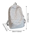 thumbnail image 3 of WAYUTE Kids Backpack Children's Double Shoulder Leopard Print Zip Up Back to School Backpack for Daily Use Commuting Bookbag Casual School Activities, 3 of 7
