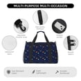 thumbnail image 4 of Balery Space Galaxy Bolsa de Gimnasio para Mujeres, Bolsa de Viaje con Bolsillo Húmedo, Bolsa de Fin de Semana para Mujeres, Bolsa de Viaje Resistente al Agua, 4 of 7