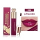 thumbnail image 4 of Lápiz labial para mujer, tinte labial, brillo labial, brillo labial resistente al agua, brillo labial de espejo, color sólido, hidratante y duradero, brillo labial, 4 of 4