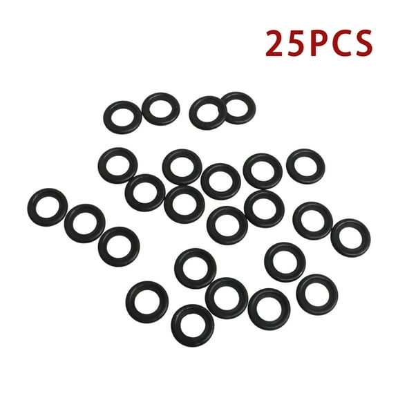 25Pcs M14 Rubber Oil Drain Plug Gasket Fit for Ford F75Z-6734-AA