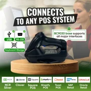 Datalogic PowerScan PM9501 + BC9030 – Industrial 910MHz Wireless Barcode Scanner