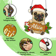 thumbnail image 4 of 89Bloom Personalized Pug Ornament, Custom Pug craft stained glass, Suncatcher Craft Stained Glass, 4 of 7