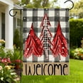 thumbnail image 4 of PEIBang Welcome Valentines Day Garden Flags,12x18 Inch Double Sided Love Hearts Garden Flag for Holiday Anniversary Wedding Outdoor Decorations, 4 of 6