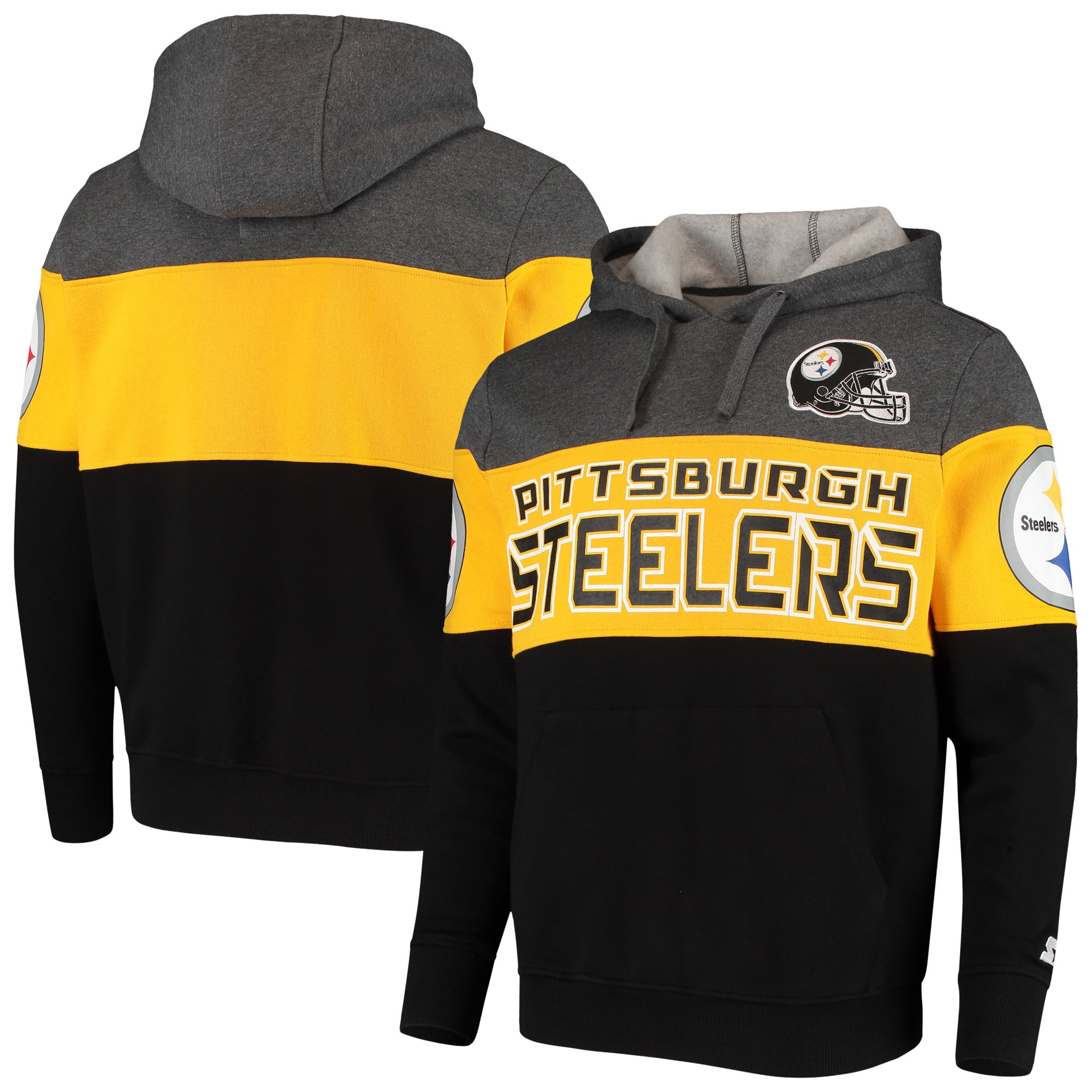 gold steelers hoodie