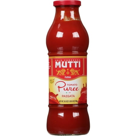 (2 Pack) Mutti Classic Tomato Puree Passata, 24.5 oz