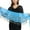 Sky Blue, variant on Elegant Women'S Belly Dance Chiffon Scarf For Performances And Practice