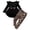 Black, variant on Tiijoy Toddler Girls Outfits Bow Long Sleeve Dress with Leopard Leggings, Sizes 4-5