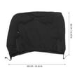 thumbnail image 3 of KONTONTY 1 Pair Car Side Window Screens for Sun Protection and Privacy 39.4x31.5in, 3 of 8