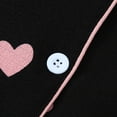 thumbnail image 5 of Pajamas for Women Soft Shorts Pjs Set with Heart Print Short Sleeve Tops Sleepwear Homewear, 5 of 9