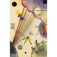 thumbnail image 2 of Wassily Kandinsky 13x18 Black Ornate Wood Framed Double Matted Museum Art Print Titled - Clear Connection (Clear Connection) (1925), 2 of 5