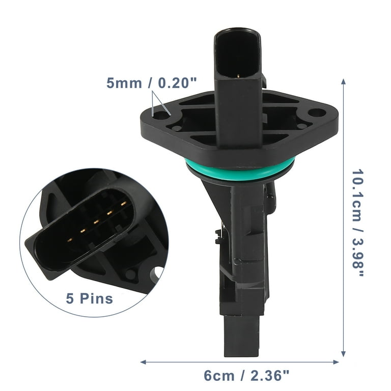 Vehicle Black Mass Air Flow Meter Sensor 5 Pin F00C2G2027 Vehicle Black Mass Air Flow Meter Sensor 5 Pin F00C2G2027