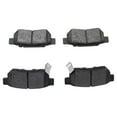 thumbnail image 4 of TRQ Rear Premium Posi Semi Metallic Disc Brake Pads Set for Acura Honda New BFA73616 Fits select: 1988-2001 HONDA CIVIC, 1990-1996 ACURA INTEGRA, 4 of 6