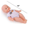 thumbnail image 4 of Liberty Imports Baby Bath Toys 13-Inch Little Newborn Doll Bath Set - Real Working Bathtub with Detachable Shower Spray and Accessories for Kids Pretend Play, 4 of 5