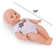 thumbnail image 4 of Liberty Imports Baby Bath Toys 13-Inch Little Newborn Doll Bath Set - Real Working Bathtub with Detachable Shower Spray and Accessories for Kids Pretend Play, 4 of 5