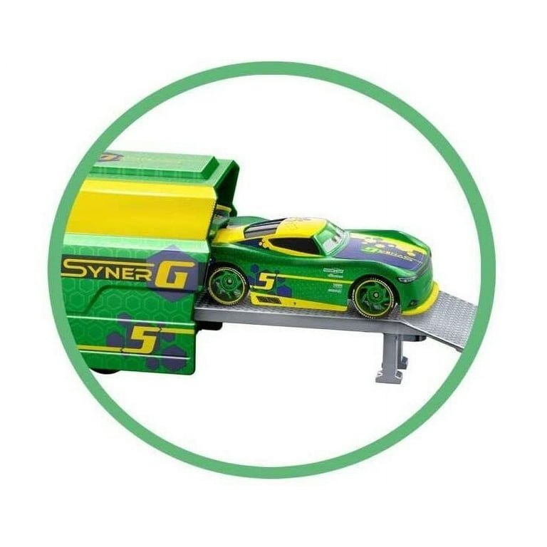 Disney Pixar CARS John Haulstead Hauler #5 SYNER G Rig & Trailer