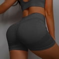 thumbnail image 2 of CONFREE Womens Short Leggings High Waist Legging Shorts For Women Solid Color Workout Exercise Fitness Biker Yoga Shorts, 2 of 7