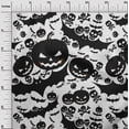 thumbnail image 3 of oneOone Silk Tabby Black Fabric Halloween Sewing Fabric By The Yard Printed Diy Clothing Sewing Supplies 42 Inch Wide, 3 of 4