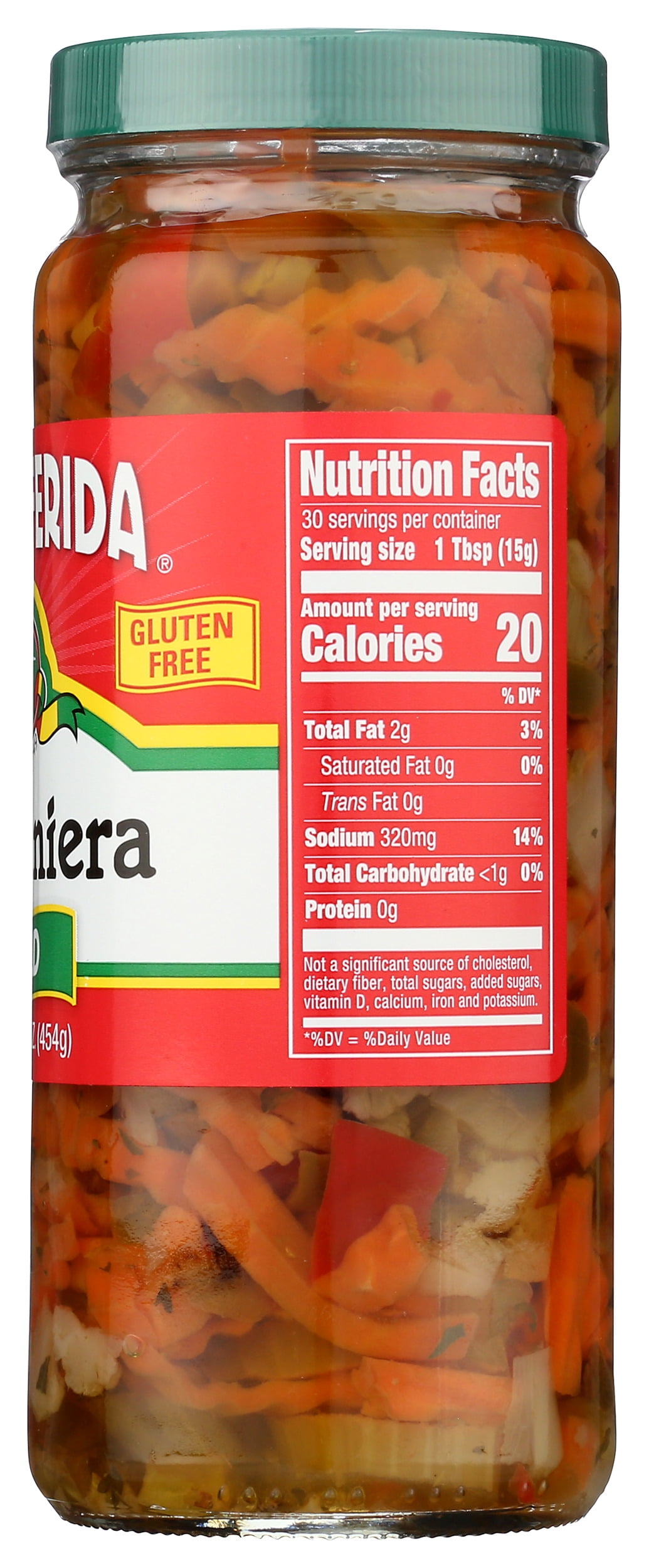(Pack of 12), La Preferida Mild Giardiniera, 16 oz