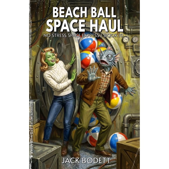 Libro Beach Ball Space Haul: una aventura de ciencia ficción acogedora con bajo nivel de conflicto, estilo slice of life, de Jack Bodett