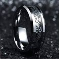 thumbnail image 6 of QQTDFG All Kinds Fashion Gear Shape Ring Men And Women's Universal Stainless Steel-Black-9, 6 of 7