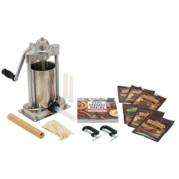 LEM Products Sausage Stuffing Kit with 5 lb MightyBite Sausage Stuffer