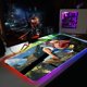 thumbnail image 1 of Alfombrilla de ratón luminiscente para mesa de juegos, alfombrilla de ratón Rgb para escritorio, teclado de Pc, alfombra completa para oficina Xxl, alfombrilla de ratón grande de una pieza para empres LIUWENJING unisex, 1 of 2