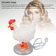 thumbnail image 4 of Lámpara de Huevo de Gallina, Decretación del Hogar Resina Blanca 3d Lámpara de Huevo LED de Luz Tibia para Dormitorio, 4 of 7