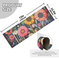 thumbnail image 5 of Yayeee Runner Rug for Bedroom 2'x6' Machine Washable Hallway Non Slip Mat, Large Colorful Flowers, 5 of 8