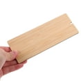 thumbnail image 3 of HEMOTON Bamboo Blank Sign for Decoration Khaki Color Versatile DIY Project 4 Pieces, 3 of 8