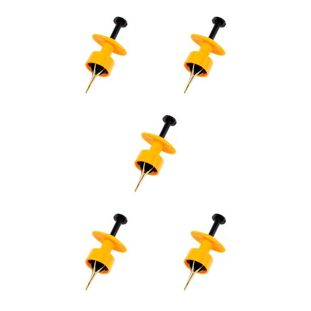 Soidarity Aparejos de pesca Señuelos Clip de bloqueo Jigging Fish Baits Gadget para al aire libre Agua dulce Mar Barco Agua de mar Naranja Type2 NO2 Soidarity CBP267307
