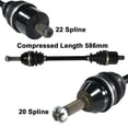 thumbnail image 2 of 14 for Polaris Ranger 570 Midsize ArmorTech HD Front Left or Right CV Axle Stock, 2 of 2