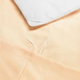 thumbnail image 5 of Nestl 3pc Cal King Duvet Cover Set, Luxury Microfiber Duvet Cover Cal King with 2 Pillow Shams, (98"x104"), Peach, 5 of 7