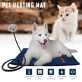 thumbnail image 3 of Manta eléctrica para mascotas, calentador de temperatura ajustable, suave, impermeable, resistente a mordeduras, 3 of 4